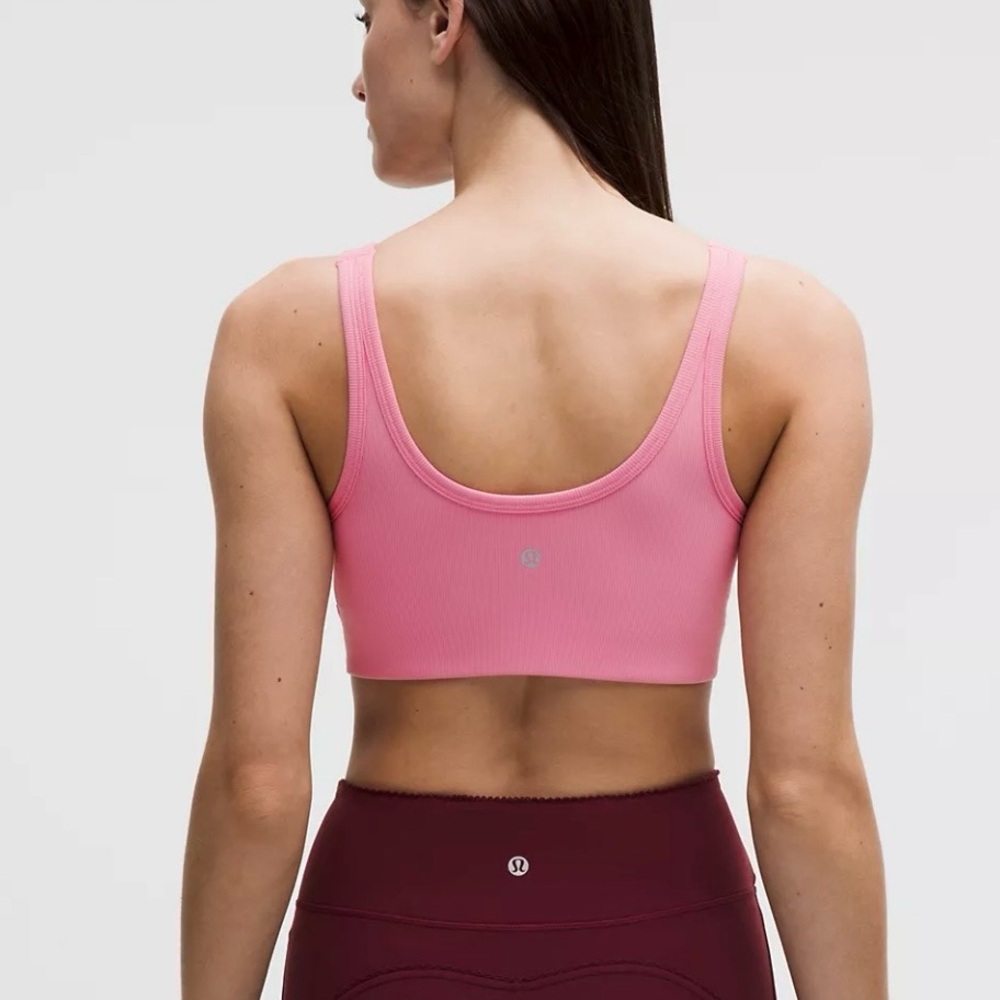 Lululemon Nulu Rib Scoopneck Heart Bra ✨